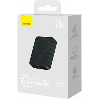 Внешний аккумулятор Baseus Magnetic Mini Wireless (MagSafe для iPhone с 12 по 16) 20000 мАч 20вт PPCX150001 - фото 6
