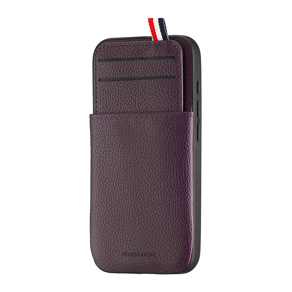 Чохол Jinduka Leather Pocket iPhone 15 Pro Purple - фото 4