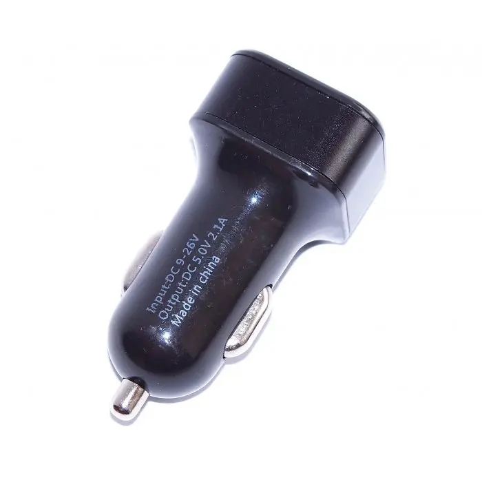 Автомобільний адаптер з вольтометром, зарядка від прикурювача USB 12v - фото 2