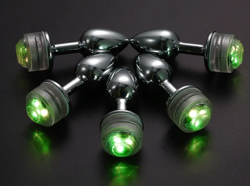 Анальная пробка с подсветкой LED и пультом Афродита АП/LED 90281 - фото 4