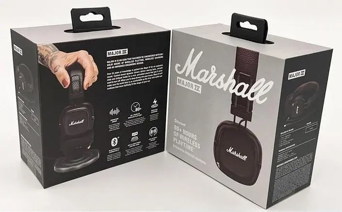 Комплект навушники Marshall Major IV Bluetooth Brown Original + Кейс (1006127) - фото 7