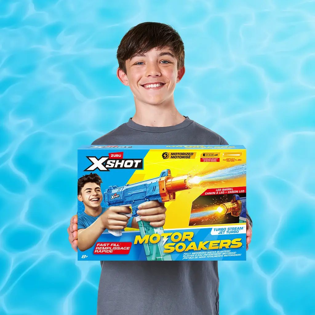 Водний бластер Zuru X-Shot Fast Fill Motor Soaker Turbo Stream (118196) - фото 10