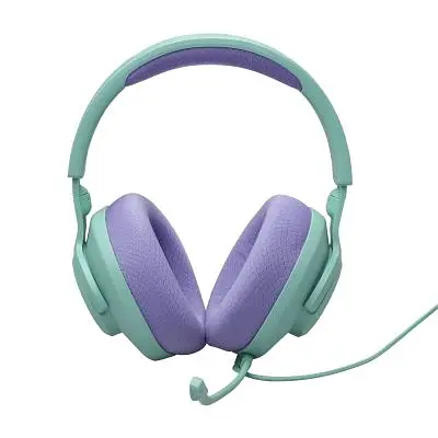 Навушники JBL Quantum 100M2 Cyan (JBLQTUM100M2CYN) - фото 2