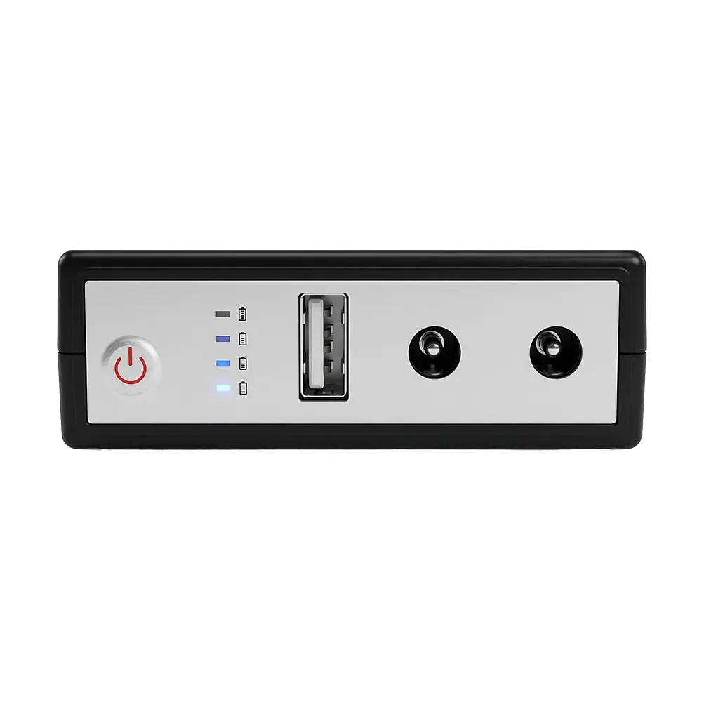 Комплект Mini UPS з блоком живлення: джерело безперебійного живлення Mini UPS WGP UPS1032 Black 10400mAh 5V/9V/12V, Li-ion 4*2.6Ah, для роутера і оптичного термінала та блок живлення SPF-1202B 12V/2A (24W) (42-00261) - фото 6