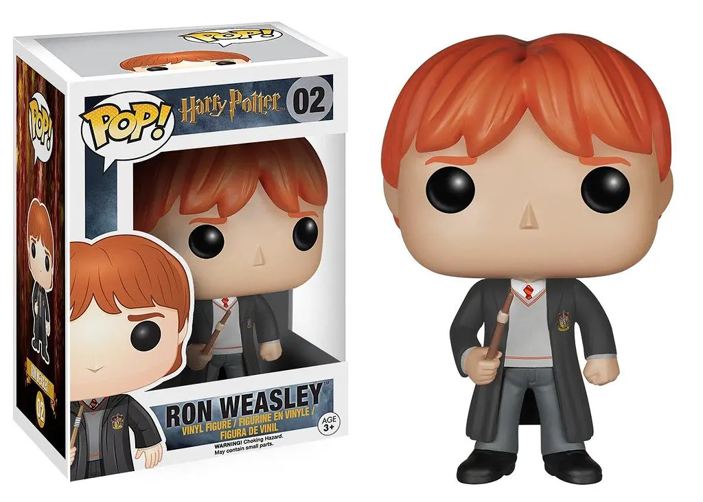Фігурка Funko Pop Harry Potter Ron Weasley Гаррі Поттер Рон Візлі 10 см (HP PW 02) - фото 2