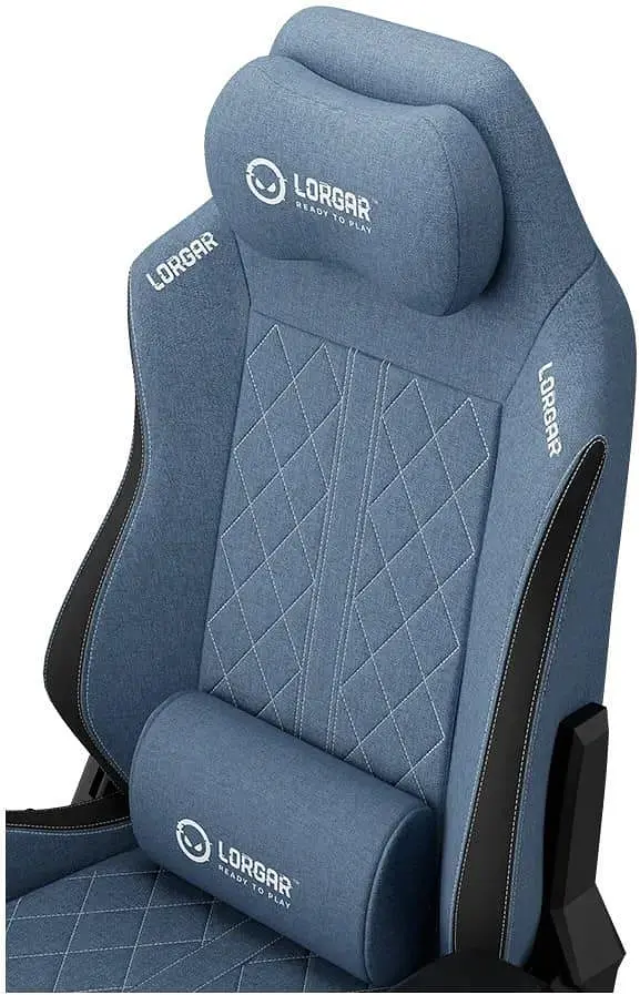 Ігрове крісло Lorgar CHA41 Premium Anti-Stain Fabric Blue (LRG-CHA41-BL) - фото 13