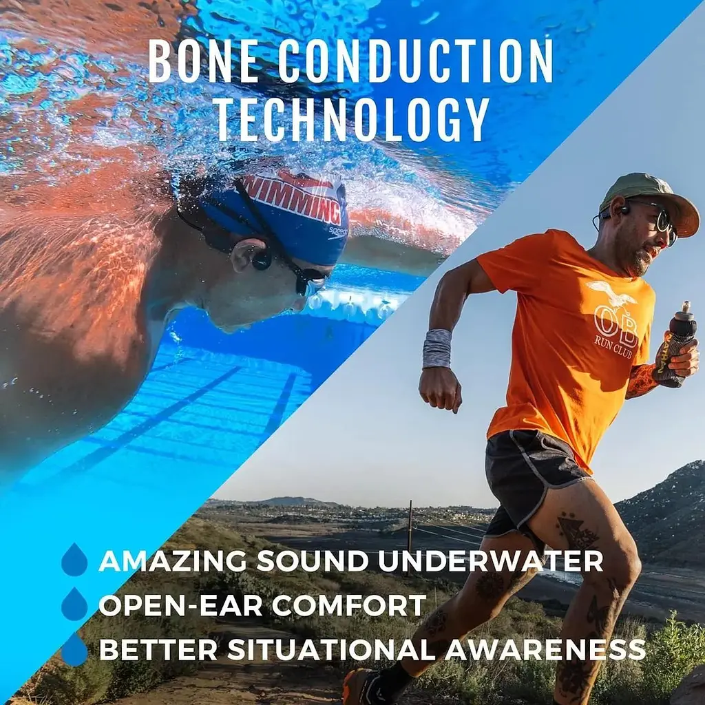 Гарнітура водонепроникна H2O Audio TRI PRO з вбудованим MP3-плеєром  - фото 4
