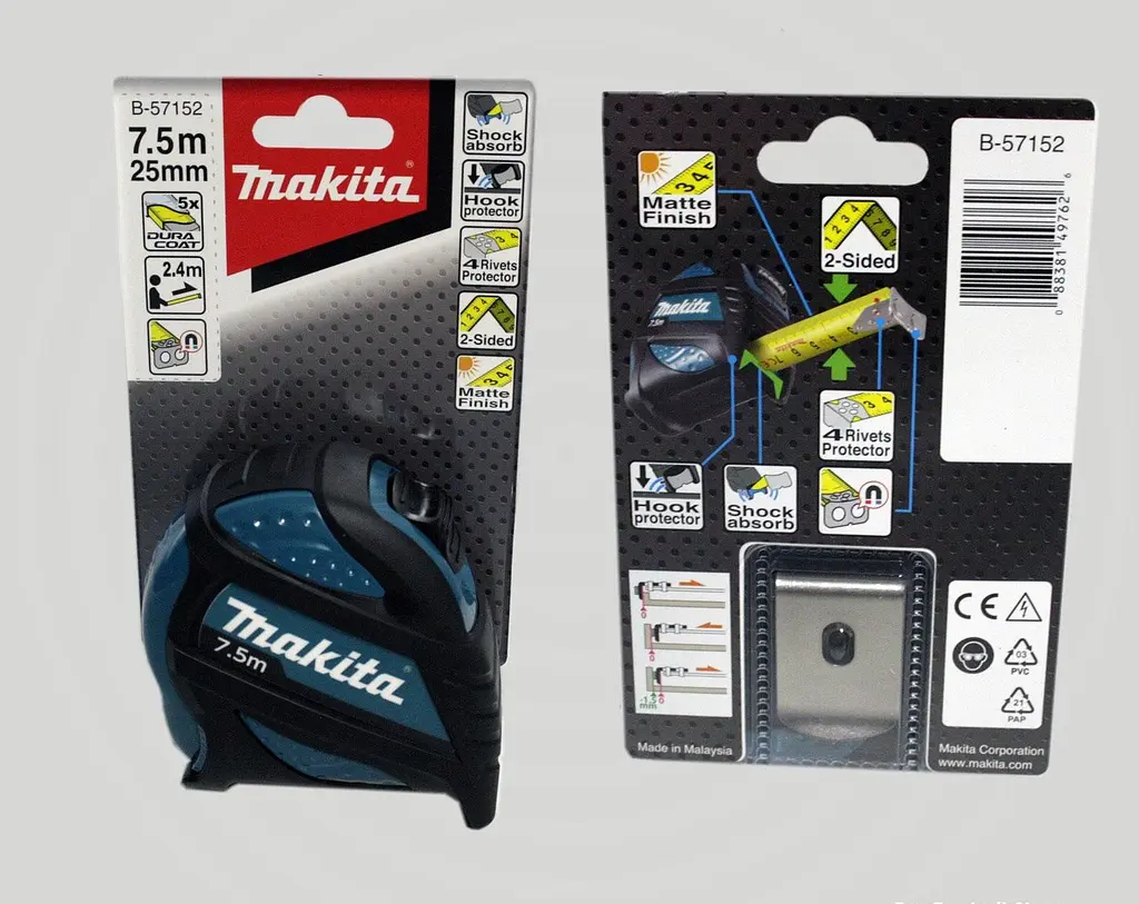 Рулетка вимірювальна 7.5 м Makita B-57152 - фото 3