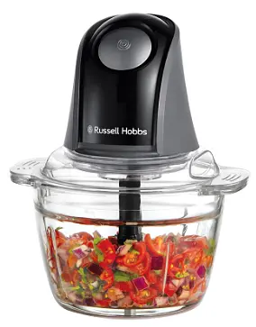 Подрібнювач Russell Hobbs 27131-56 Matte Charcoal Mini Chopper (7030816) - фото 2