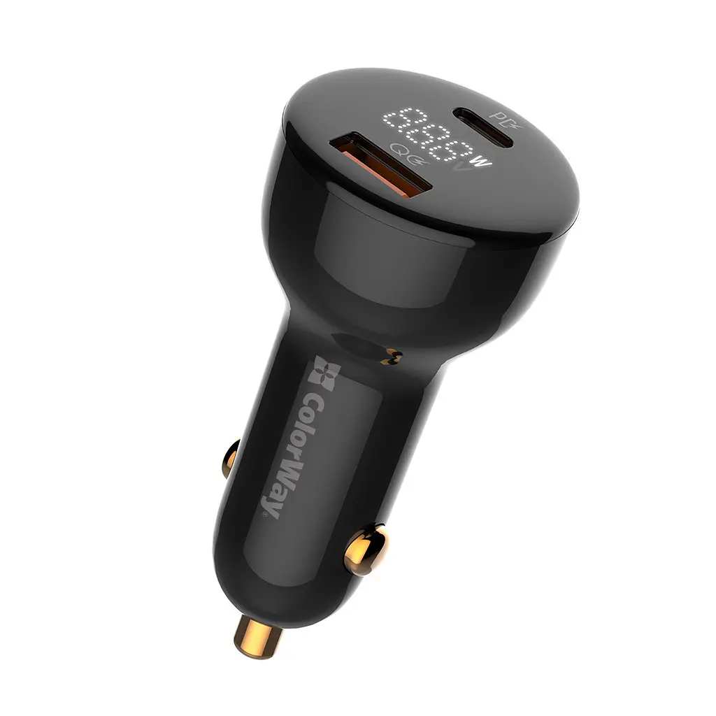 Зарядний пристрій ColorWay Power Delivery PPS USB (USB-A + USB-C) (100 Вт) чорний (CW-CHA044PD-BK) - фото 9