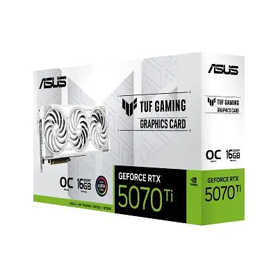 Відеокарта ASUS GeForce RTX5070 Ti 16GB TUF OC WHITE GAMING (TUF-RTX5070TI-O16G-WHITE-GAMING) - фото 9