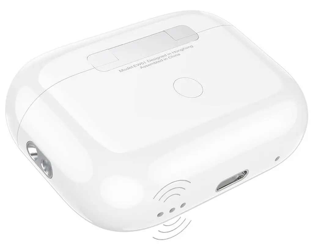 Бездротові навушники TWS HOCO EW51 True wireless ANC noise reduction BT headset White - фото 5
