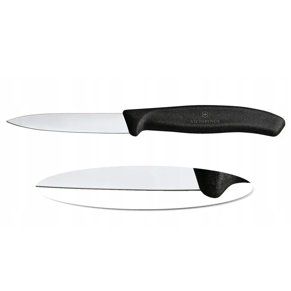 Набір ножів для чищення овочів Victorinox Swiss Classic 2 ножа 8см чорн 6.7603.2 - фото 2