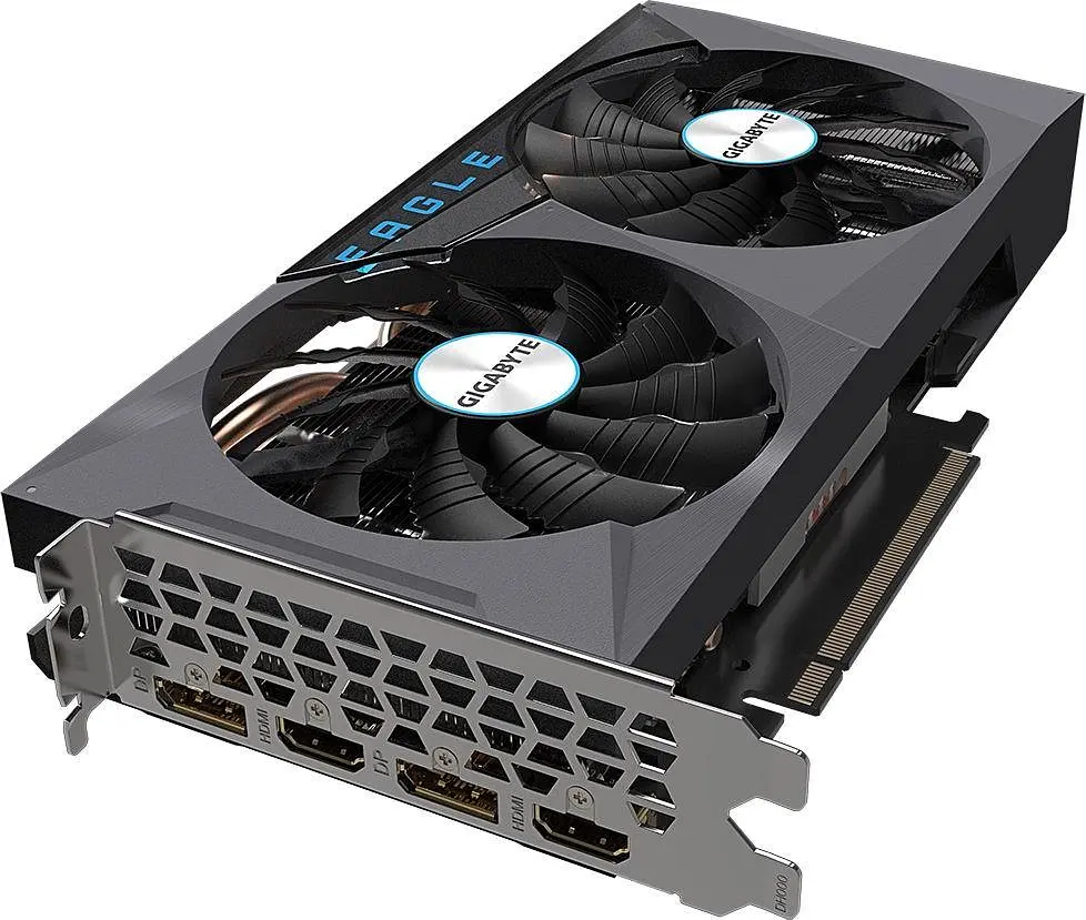 Відеокарта Gigabyte RTX 3060 12G EAGLE OC LHR (GV-N3060EAGLE OC-12GD rev.2.0) (GDDR6, 192 bit, PCI-E v4.0 x16) Б/в - фото 6