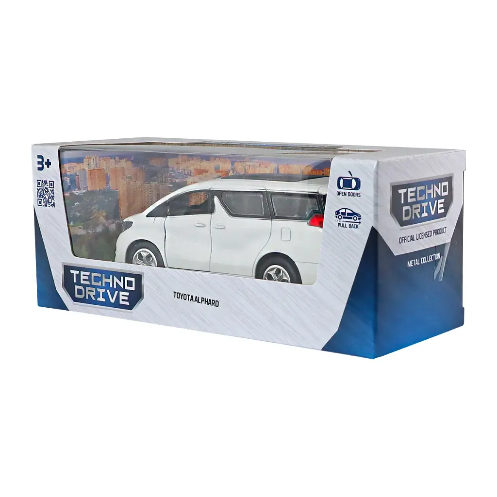 Автомодель - Alphard (білий) - фото 4