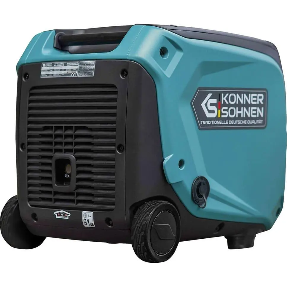 Генератор інверторний KonnerSohnen KS 4000iEG S, 230В, 4.0кВт, електростартер, 40кг / 3500 Вт / Газ + бензин (KS4000IEGS) - фото 9