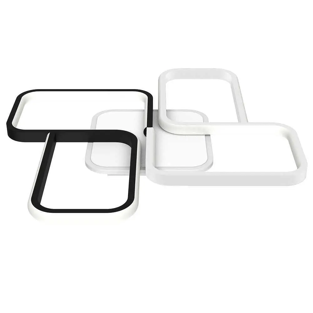 Світильник LED smart INFINITY VIOLUX 90W 3000-5000K +пульт IP20 білий ( 220380 )