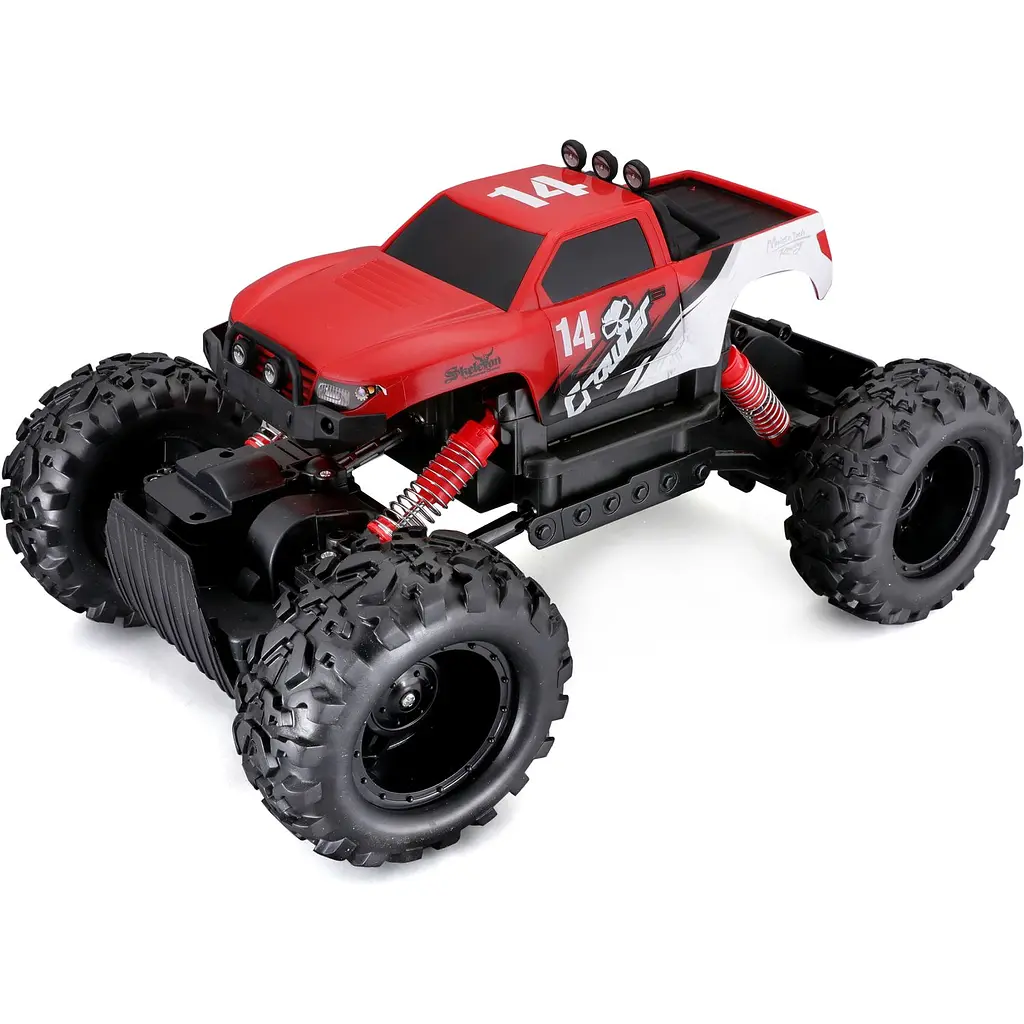 Машинка іграшкова на радіокеруванні Maisto Tech Rock Crawler червона (82746 red) - фото 2