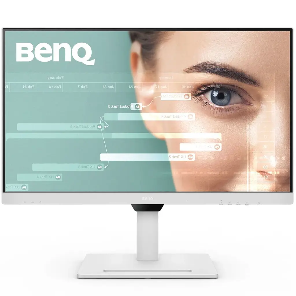 Монитор TFT 31.5" BenQ GW3290QT, IPS, 2K QHD, 75Hz, HDMI, DP, USB-C, HAS, Pivot, колонки, белый (9H.LLHLA.TBE) - фото 9