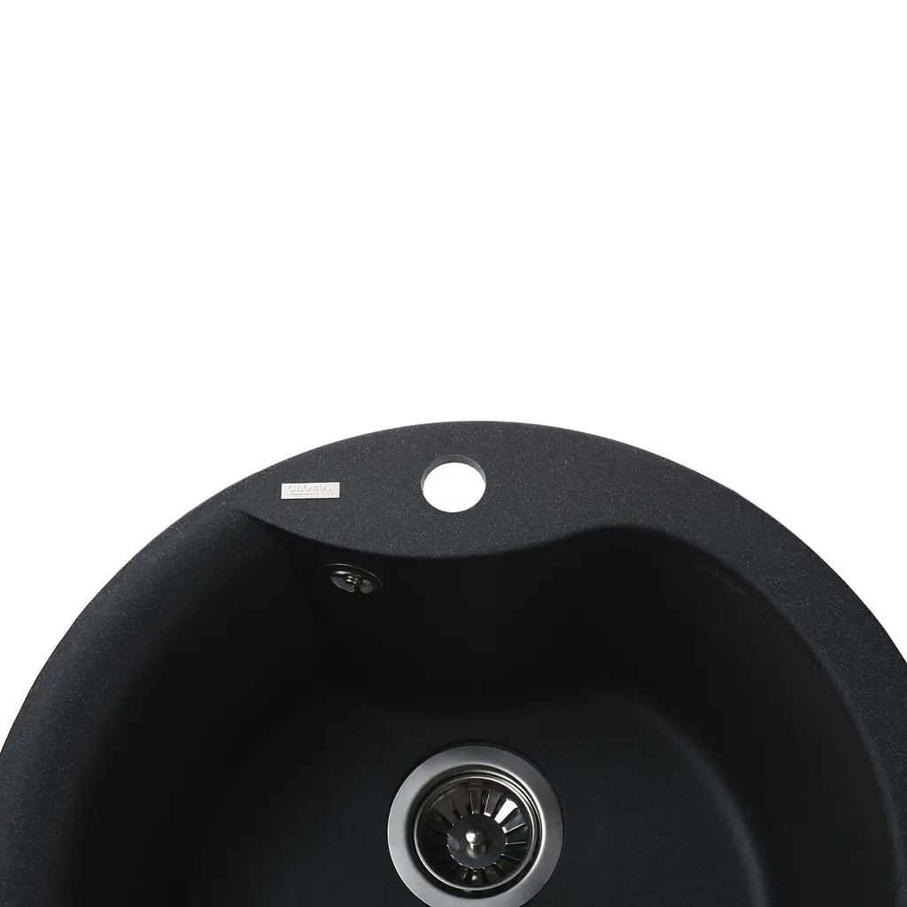 Гранітна мийка Globus Lux Orta графiт 485мм-А0001 - фото 4