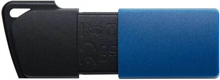 USB флеш-накопичувач Kingston DataTraveler Exodia M 64GB USB-A 3.2 Gen 1 Black/Blue (DTXM/64GB) [76430] - фото 3