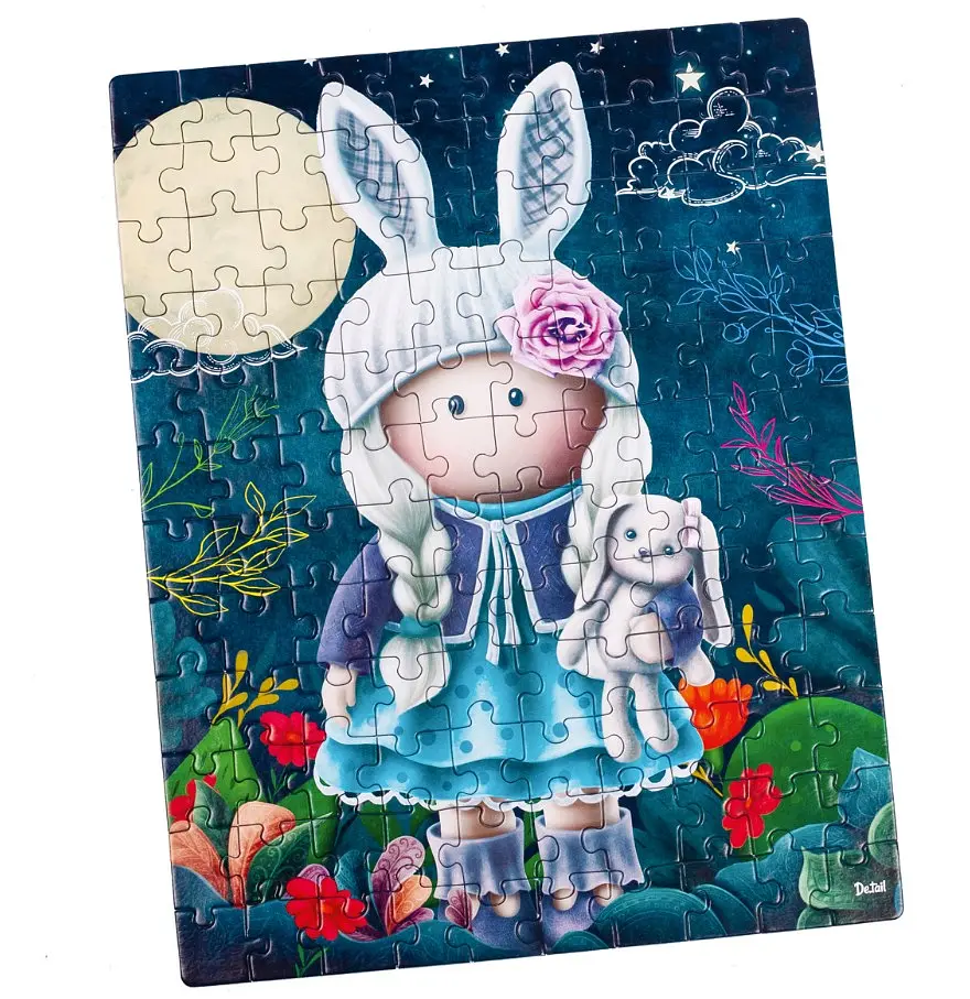 Пазлы De.tail Маленький зайчик Дол, 120 элементов (DT100-01) - фото 2