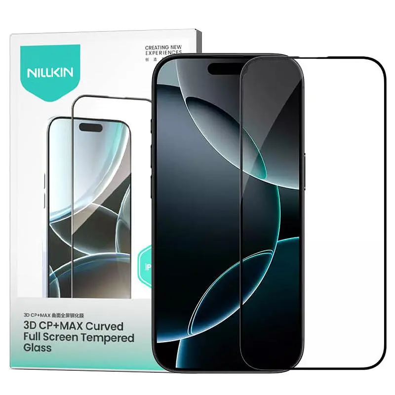 Захисне скло (CP+ max 3D) (full glue) для Apple iPhone 16 Pro Max (6.9") Чорний Nillkin teh0031200 - фото 2