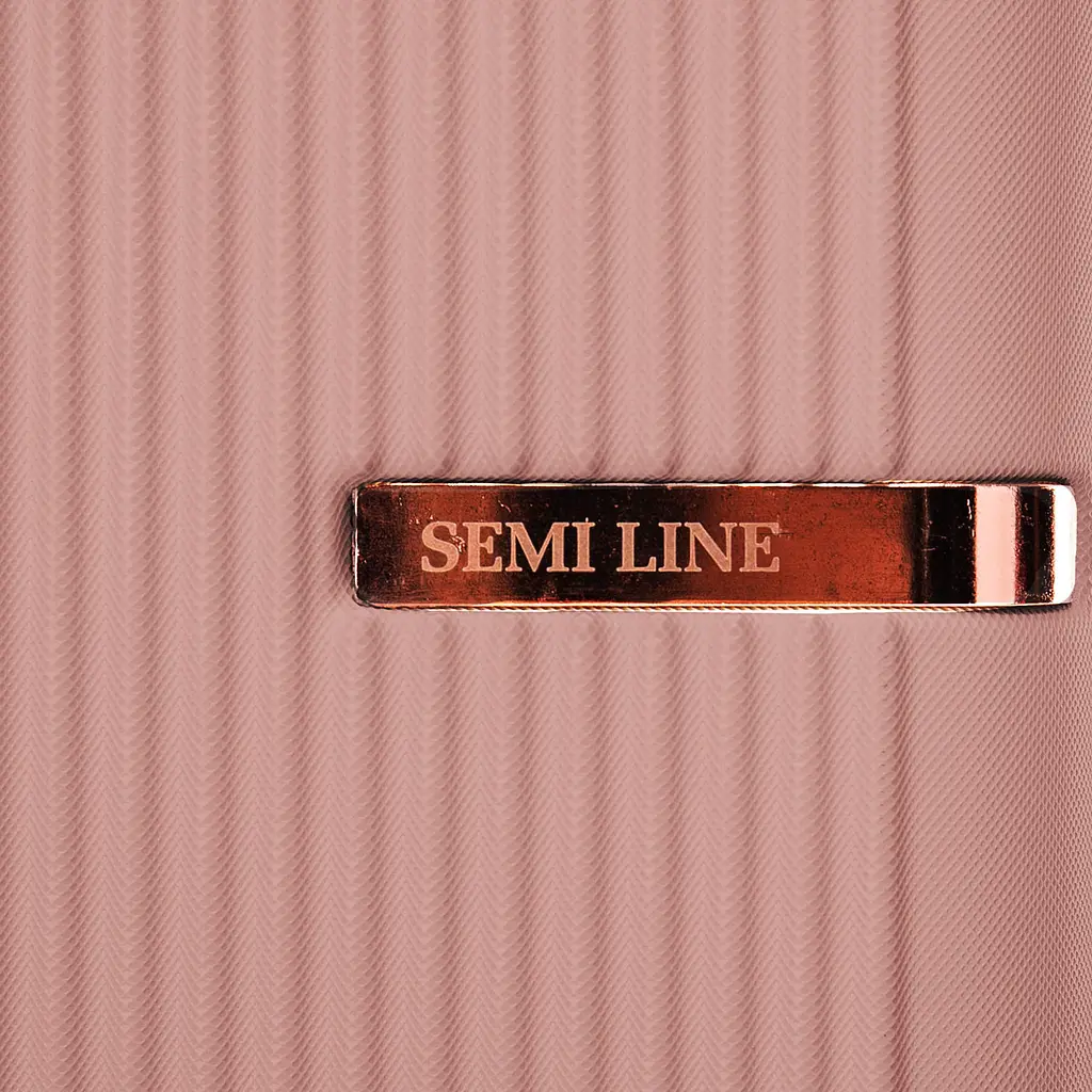 Валіза Semi Line 24 дюйми (M) дюйми (M) Rose (T5664-4) - фото 9