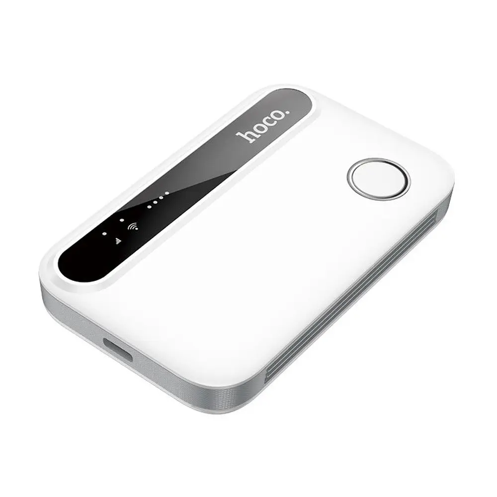 Портативний модем Wi-Fi Hoco HI41 білий - фото 5