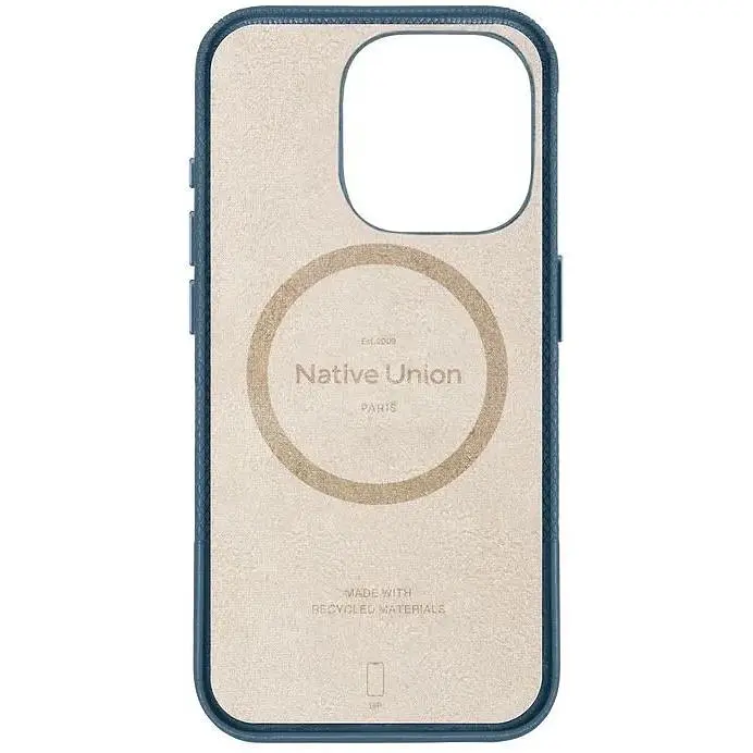 Чохол-накладка Native Union (RE) Classic Case Navy для iPhone 16 Pro (RECLA-NAV-NP24P) - фото 8