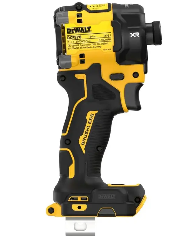 Шурупокрут ударний гідравлічний акумуляторний DeWalt безщітковий без АКБ та ЗП (DCF870N) - фото 4