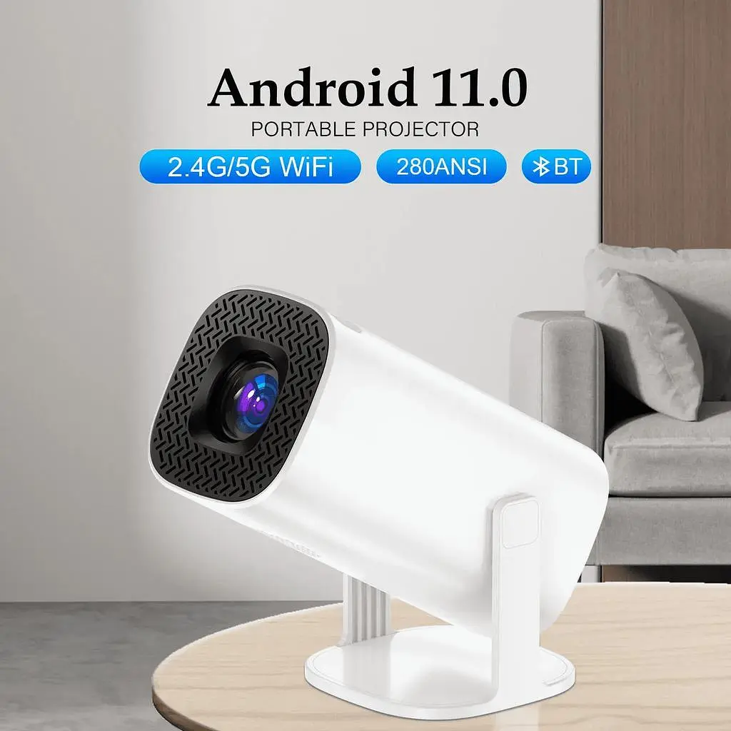 Проектор 4K Android 11 Smart TV Домашній Кінотеатр Transpeed Magic Cube P30 - фото 3