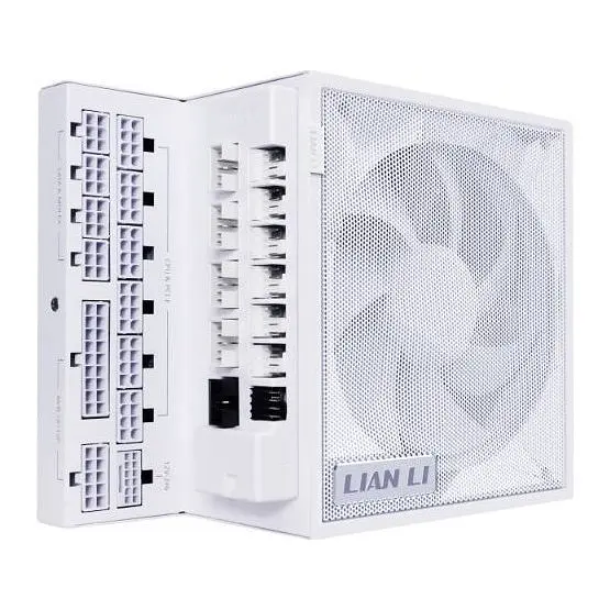 Блок питания Lian Li EDGE850, 80 Plus Gold, White, EU Cord (G9P.EG0850G.W000.EU) - фото 4