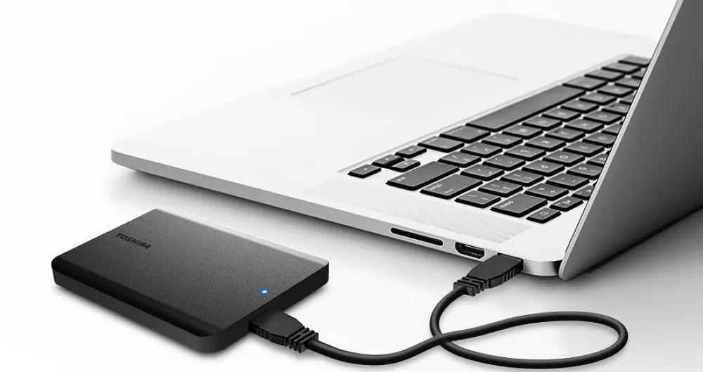 Зовнішній жорсткий диск 2.5" USB 2.0TB Toshiba Canvio Basics EXCL Чорний (HDTB520MK3AA) - фото 5