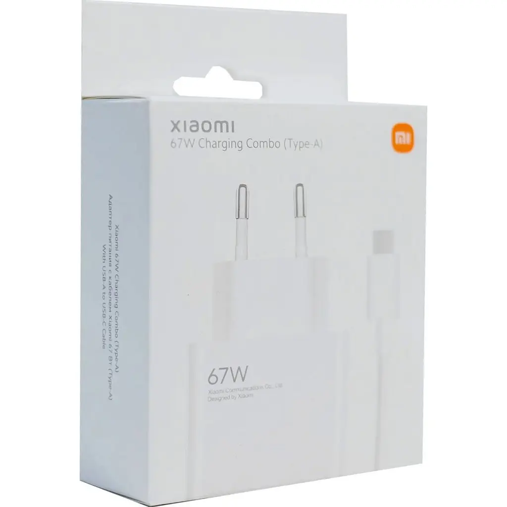 Мережевий зарядний пристрій Xiaomi HyperCharge 67W + Cable USB-A - USB-C (BHR9465EU) [132390] - фото 5