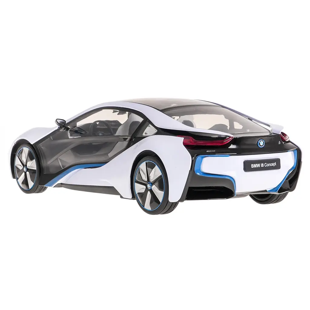 Машинка RASTAR BMW I8 R/C 1:14 белый 49600 - фото 5
