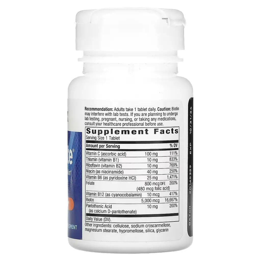 Біотин Форте з Цинком (В - Комплекс) Biotin Forte 5000 мкг - 60 таблеток - фото 2