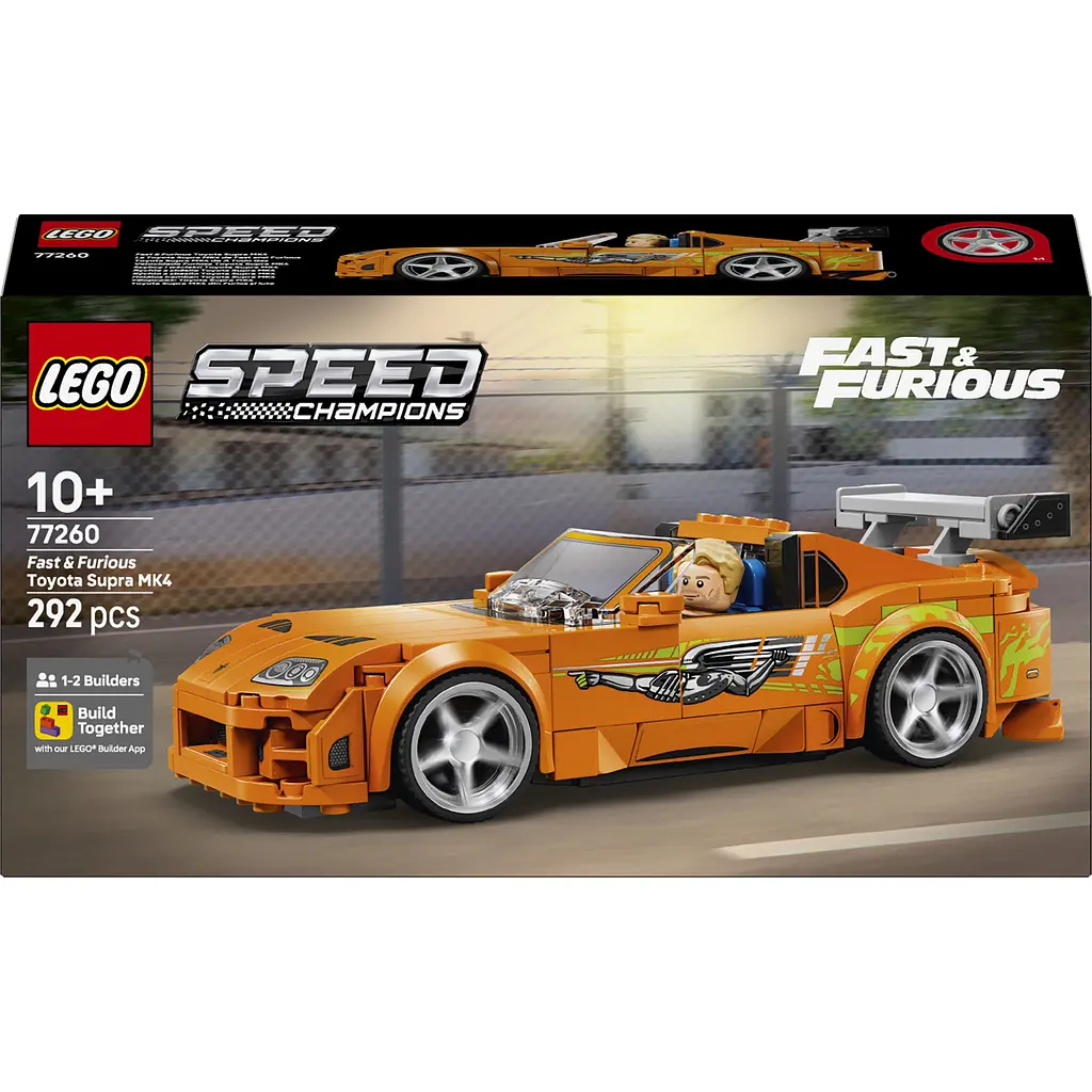 Конструктор LEGO Speed Champions Форсаж: Toyota Supra MK4 (77260) - фото 8