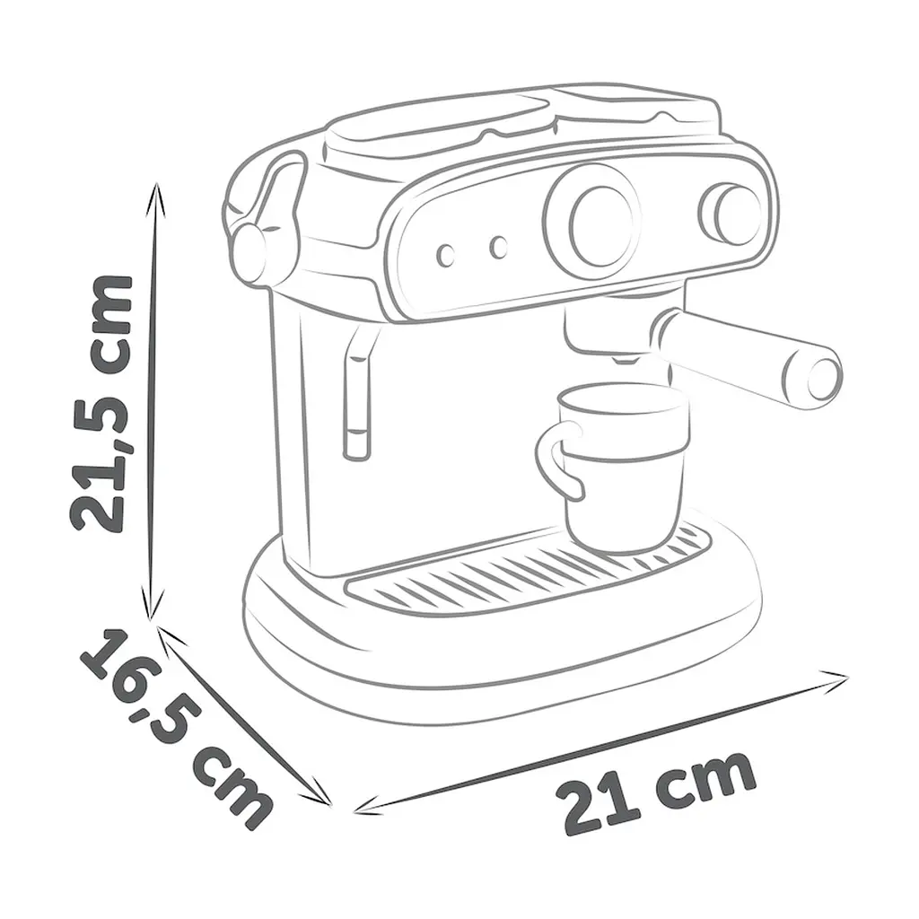 Игровой набор Smoby кофеварка Эспрессо с звуком. и светл. эффектами (7600312512) - фото 3