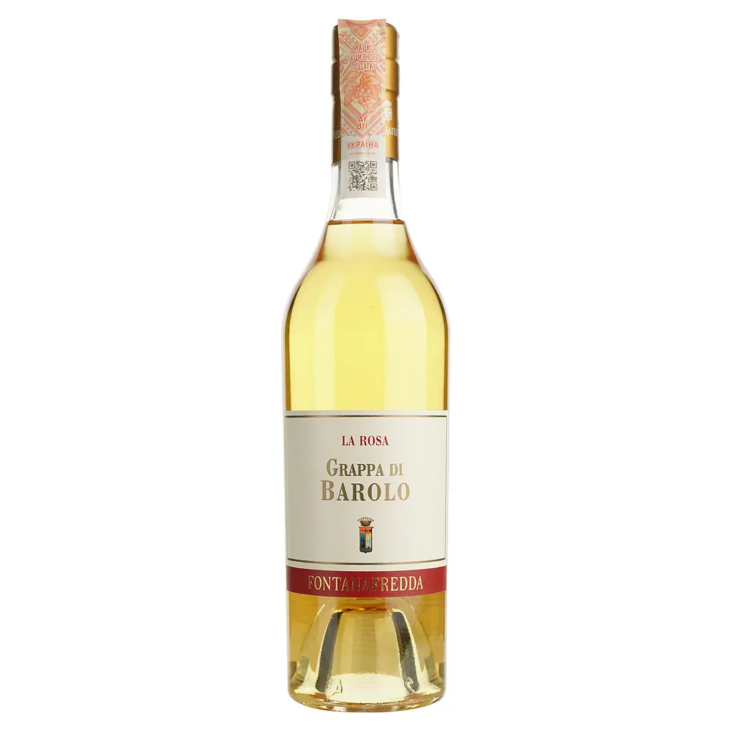 Граппа Fontanafredda Grappa di Barolo Vigna La Rosa, 43%, 0,5 л - фото 2