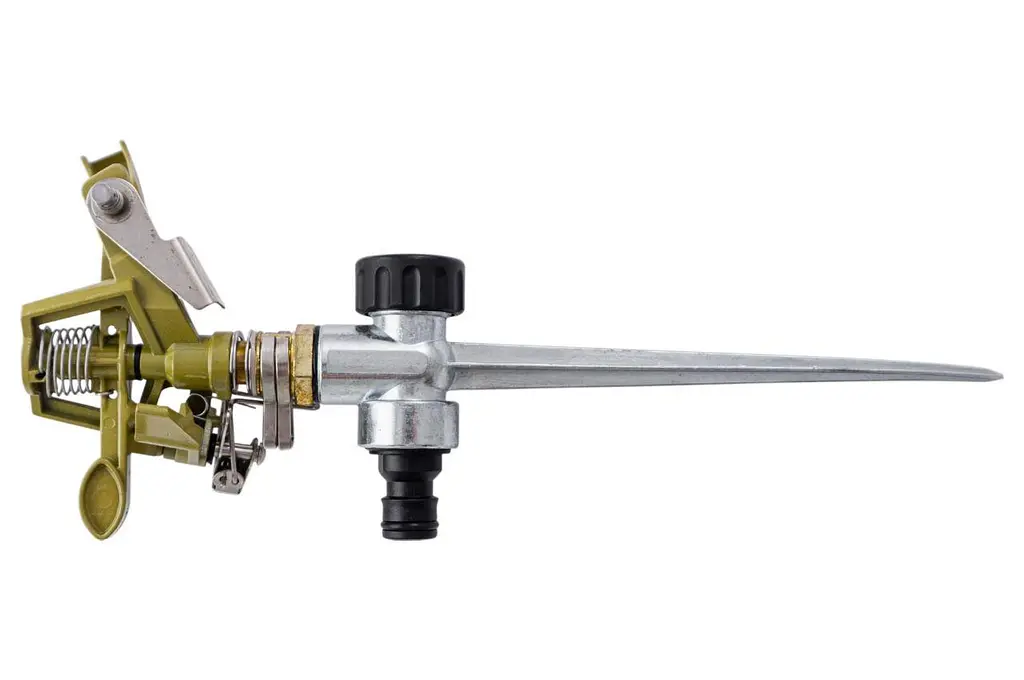 Дождеватель для полива пульсирующий Mastertool 92-9330 1/2" x 16 м металл PRO - фото 3
