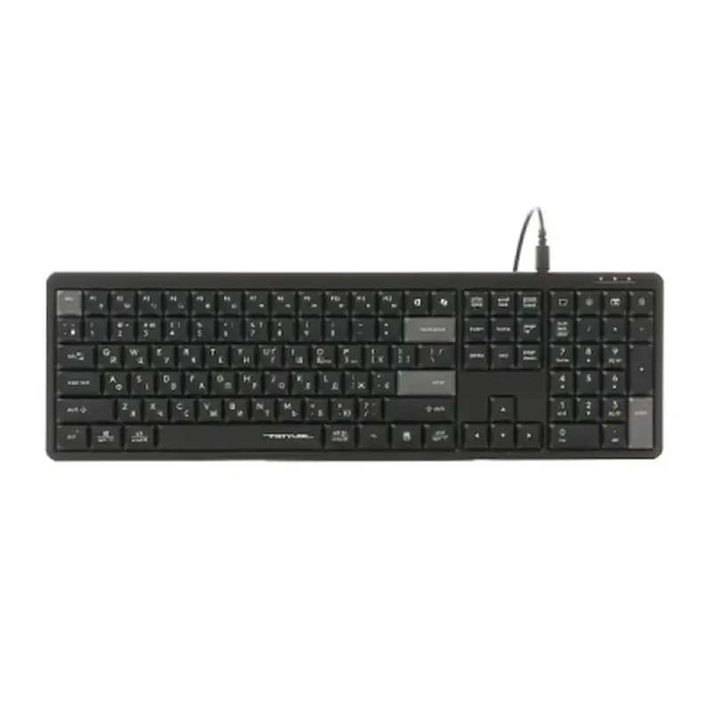 Клавіатура A4Tech FX55 USB UA Black (4711421002417)