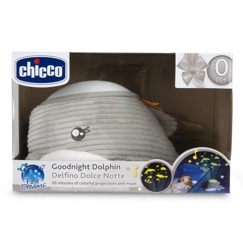 Нічник-проектор з мелодіями Chicco Дельфін (12546.00) - фото 6