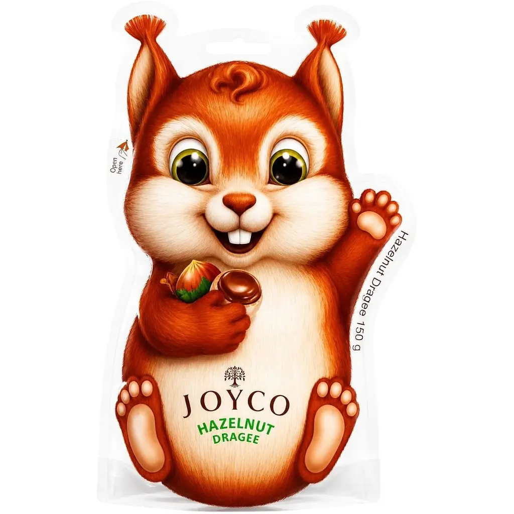 Драже Joyko Білка з лісовим горіхом 150 г