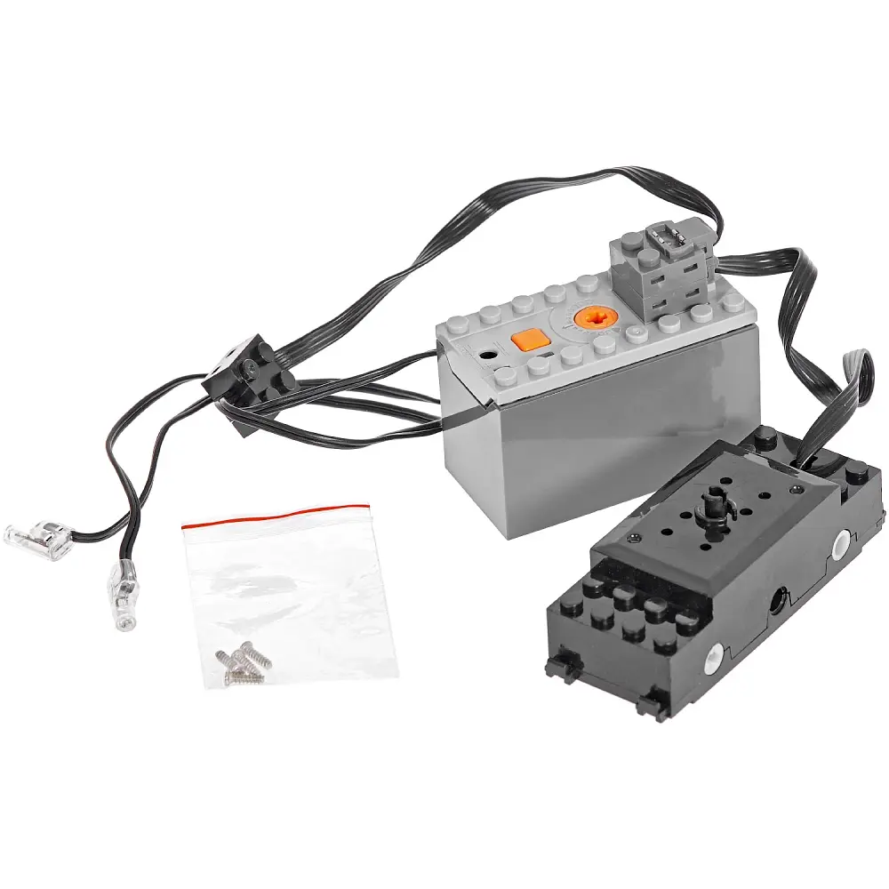 Конструктор Zipp Toys Потяг DF2159 з рельсами, зелений - фото 3