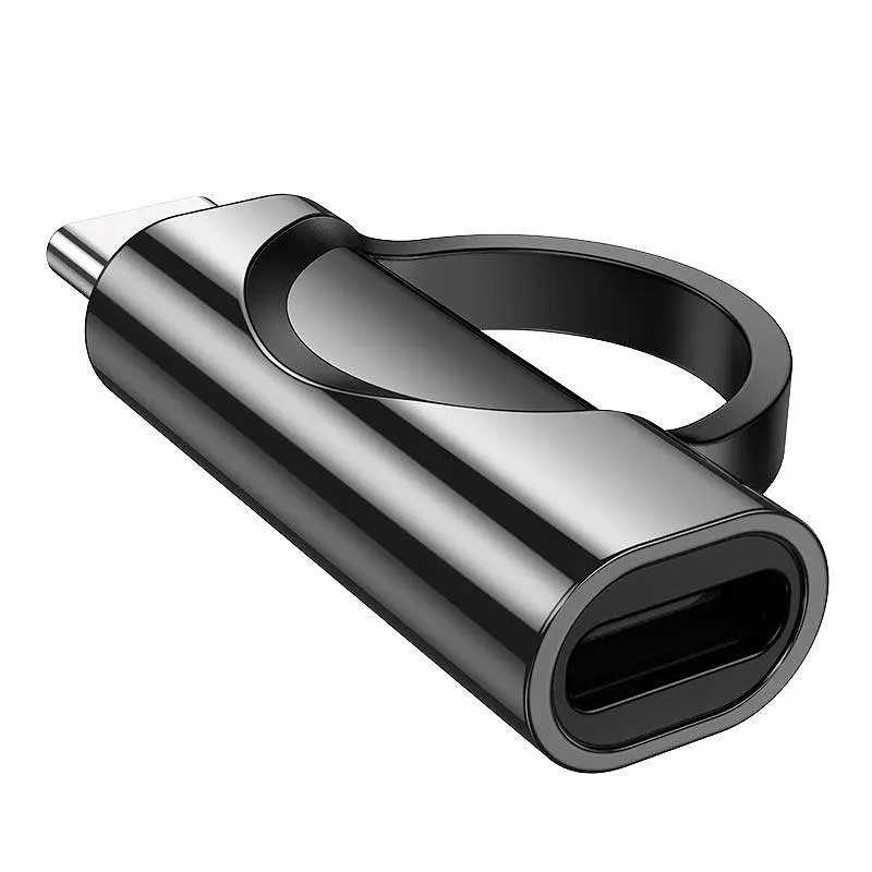 Перехідник Hoco Type-C male to Lightning female display adapter UA32A 60W - фото 3