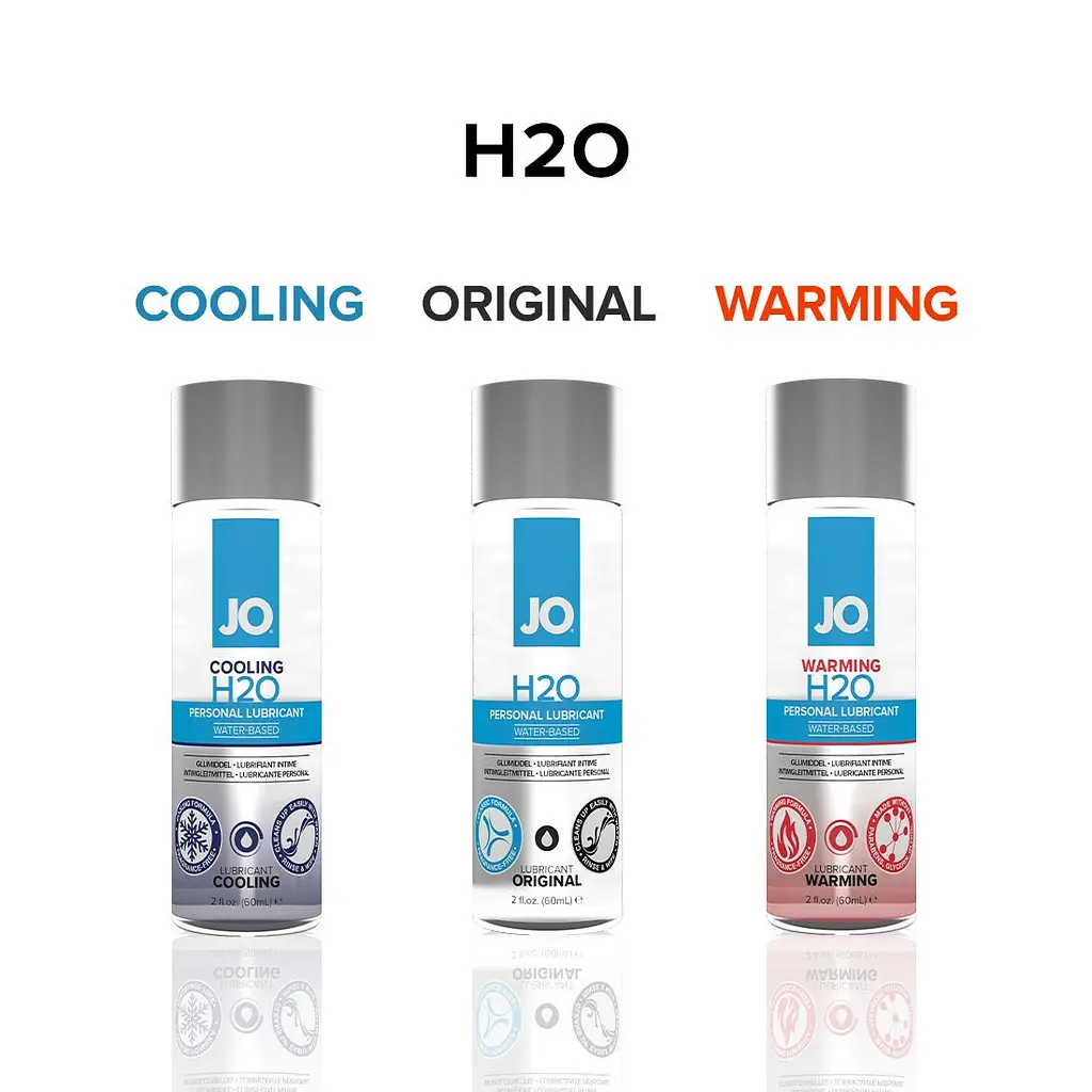 Охолоджувальна змазка на водній основі JO H2O COOLING (30 мл) з ментолом, рослинний гліцерин - фото 5