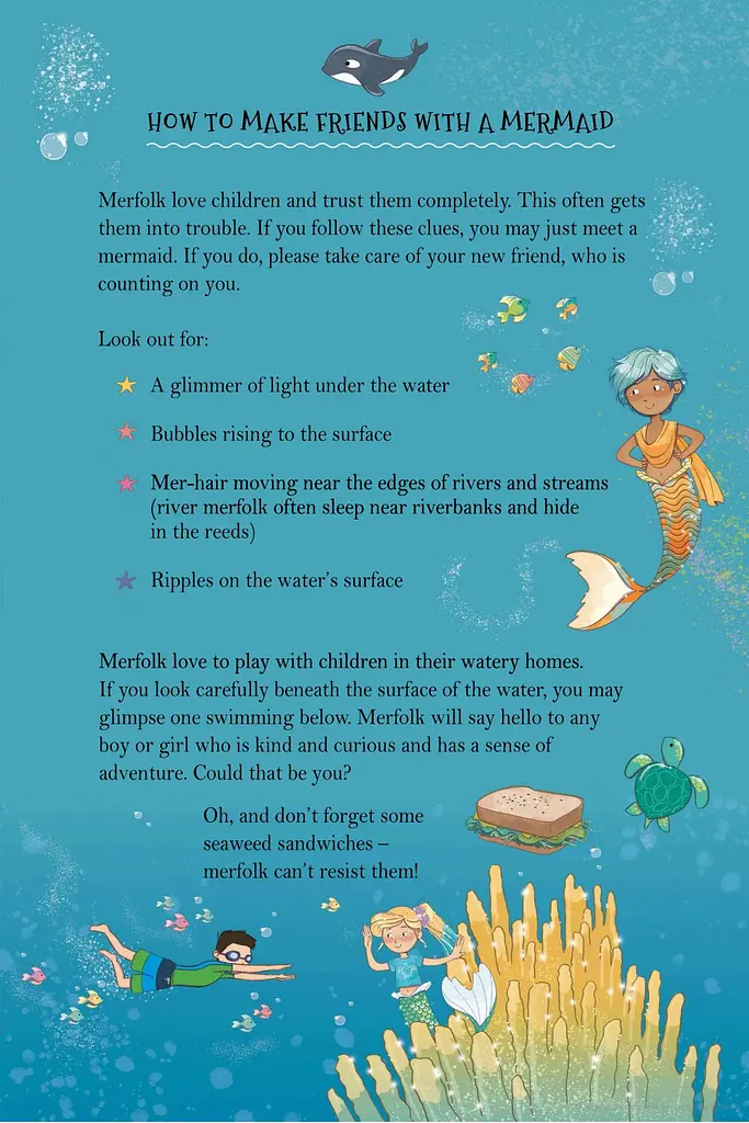 My Secret World of Mermaids. Lockable story and activity book - фото 5
