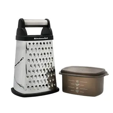Терка чотирьохстороння KitchenAid Universal, чорний (KQG300OSOBE) - фото 2