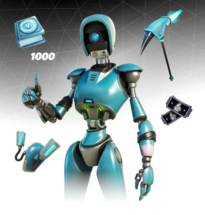 Подарочная карта Fortnite - набор Robo-Ray Pack (Фортнайт набор «Робо-Лучик») для Xbox One/Series - фото 2